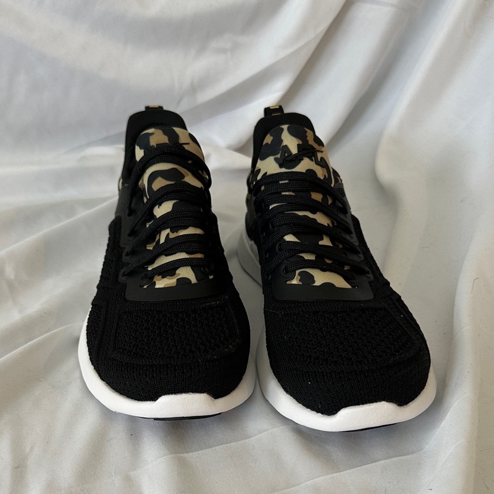 Black and Leopard APL  Sneakers